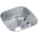 Elkay Hammered Mirror 14-1/8 x 14-1/8 in. Undermount Stainless Steel Bar Sink 