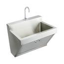 30 x 23 x 22 in. Wall Mount Healthcare Sink in Buffed Satin