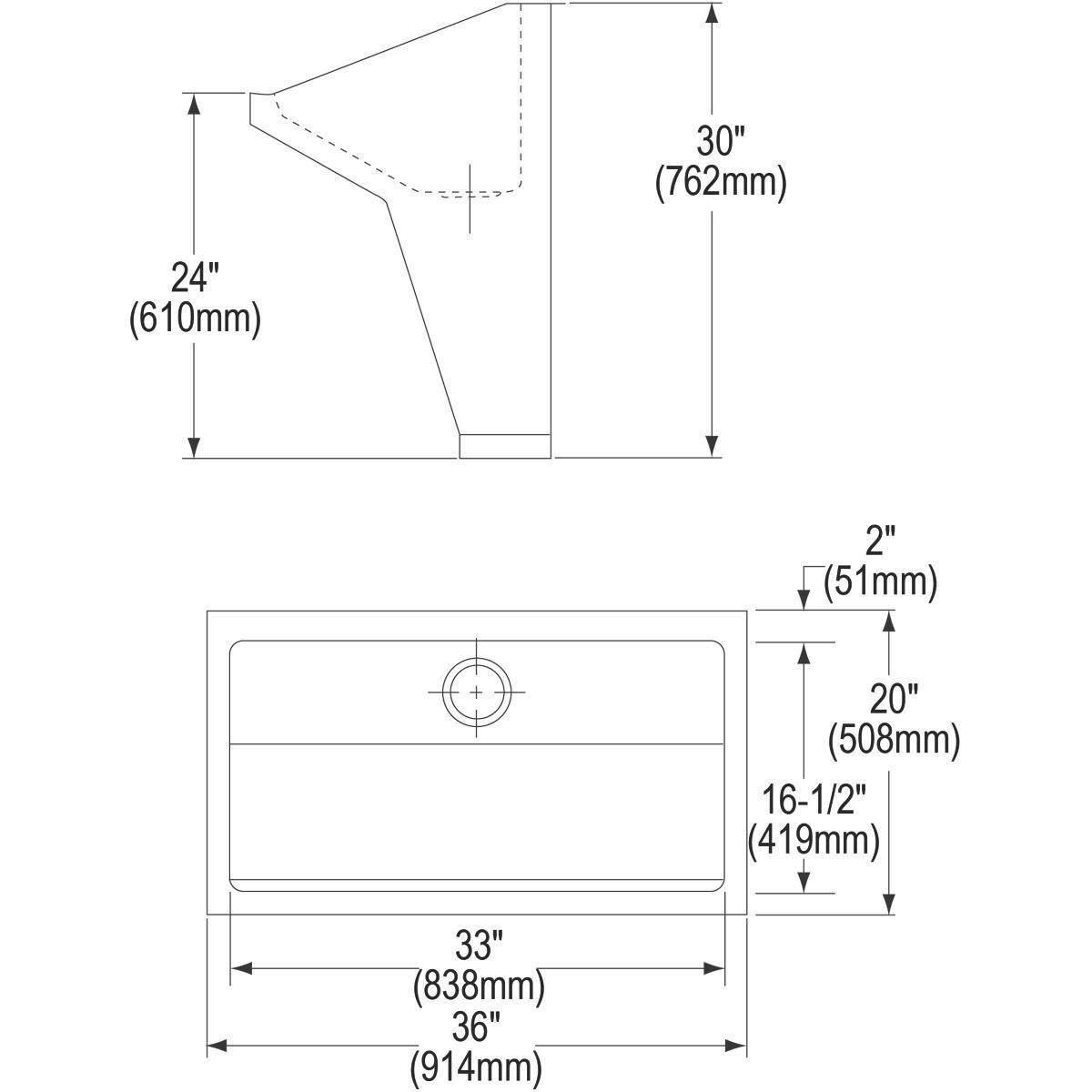 Elkay Buffed Satin Scrub Sink 