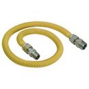 BrassCraft Yellow 3/4 x 1/2 in. MIP Gas Appliance Connector in Yellow 