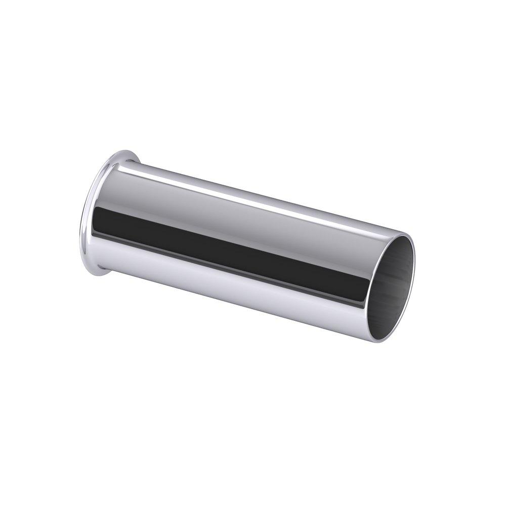 PROFLO&reg; Polished Chrome 20 ga Flanged Tailpiece in Polished Chrome 