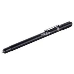 Black Stylus LED Pocket Pen White Light
