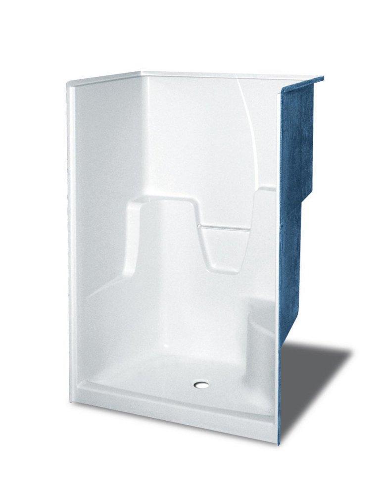 Aker by MAAX White 48-1/4 x 36 x 76-1/2 in. Shower Unit in White 