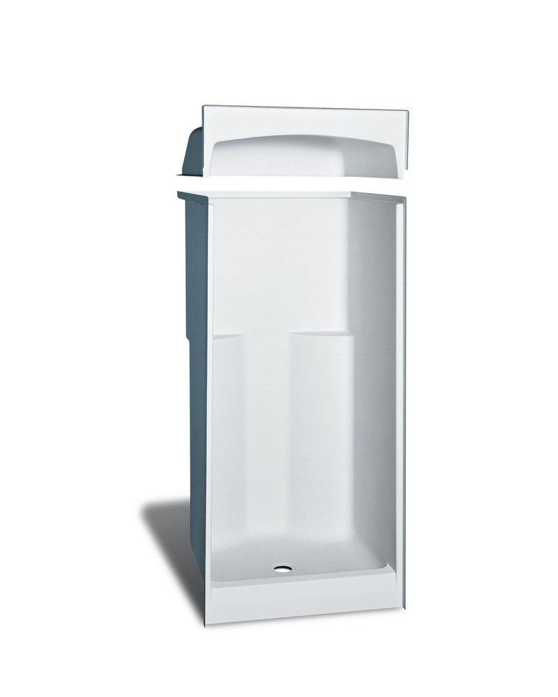 Aker by MAAX White 36 x 36 x 72 in. Shower Unit in White 