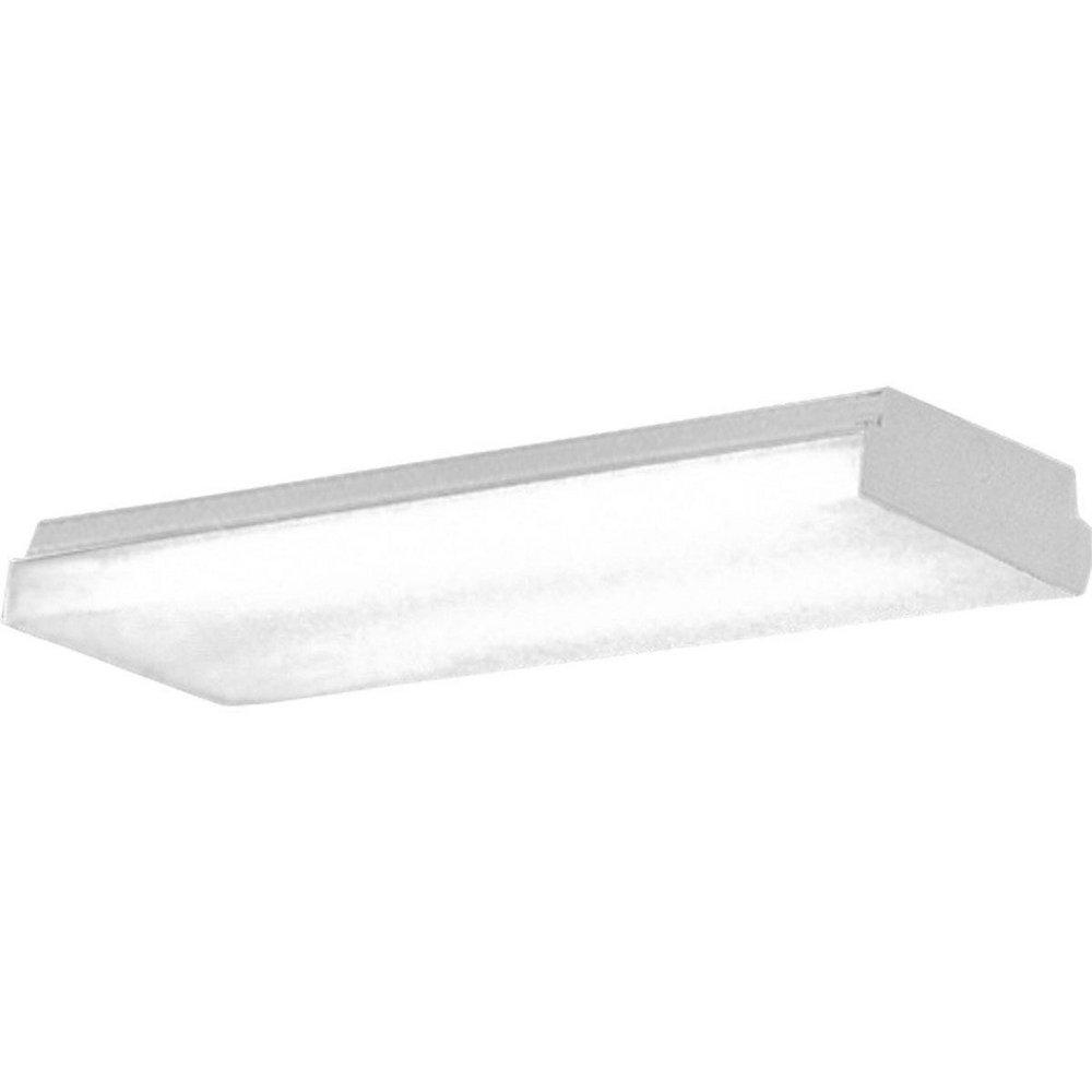 Progress Lighting White 2 Light 20W Modular Fluorescent Light White 