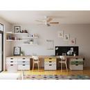 Progress Lighting White 42 in. 5-Blade Ceiling Fan 