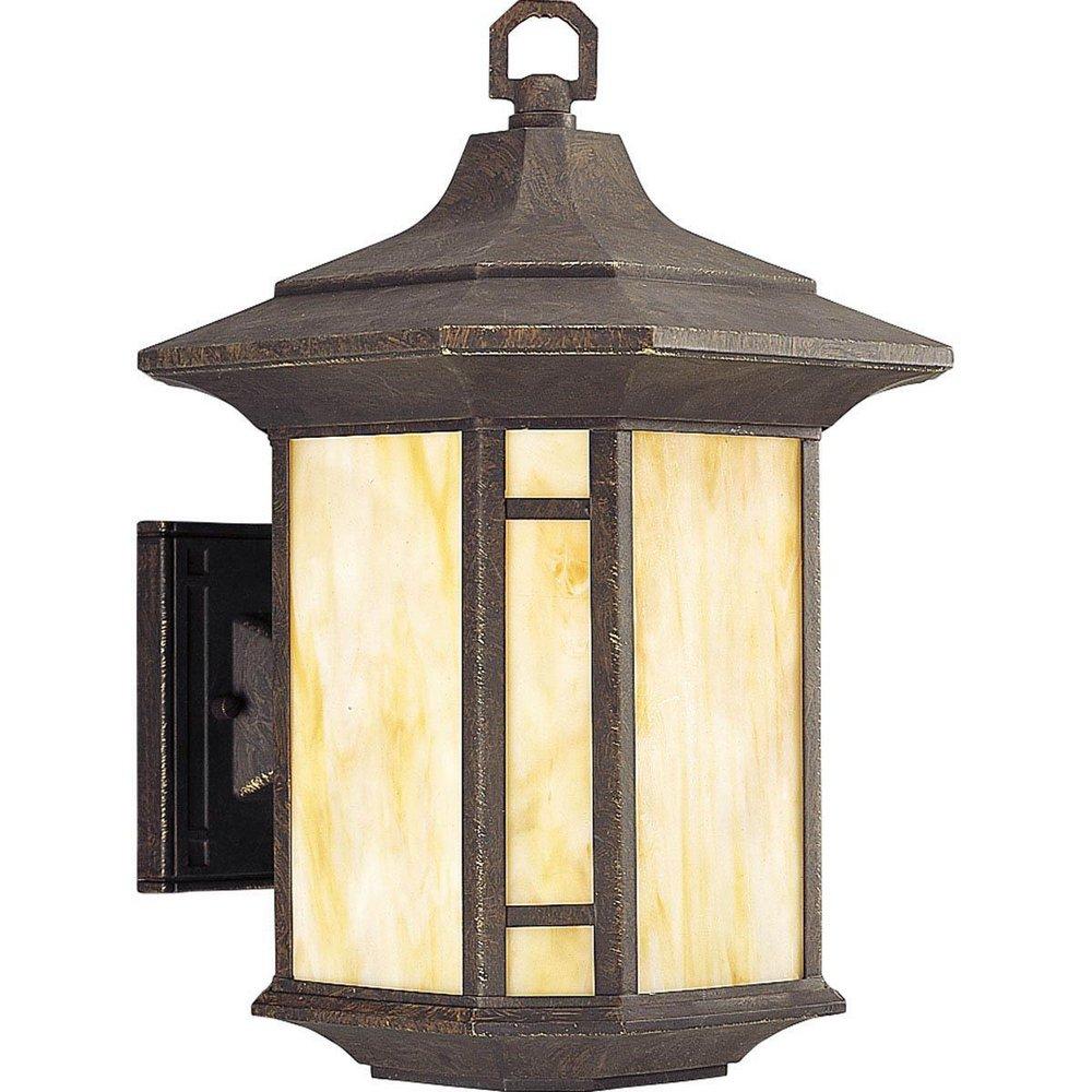 Progress Lighting Weathered Bronze 150 W Medium Wall Lantern 