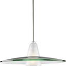 Progress Lighting Brushed Nickel 57-3/4 in. 150 W 1-Light Medium Pendant 