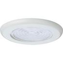 Progress Lighting White 6 in. Fresnel Shower Trim 