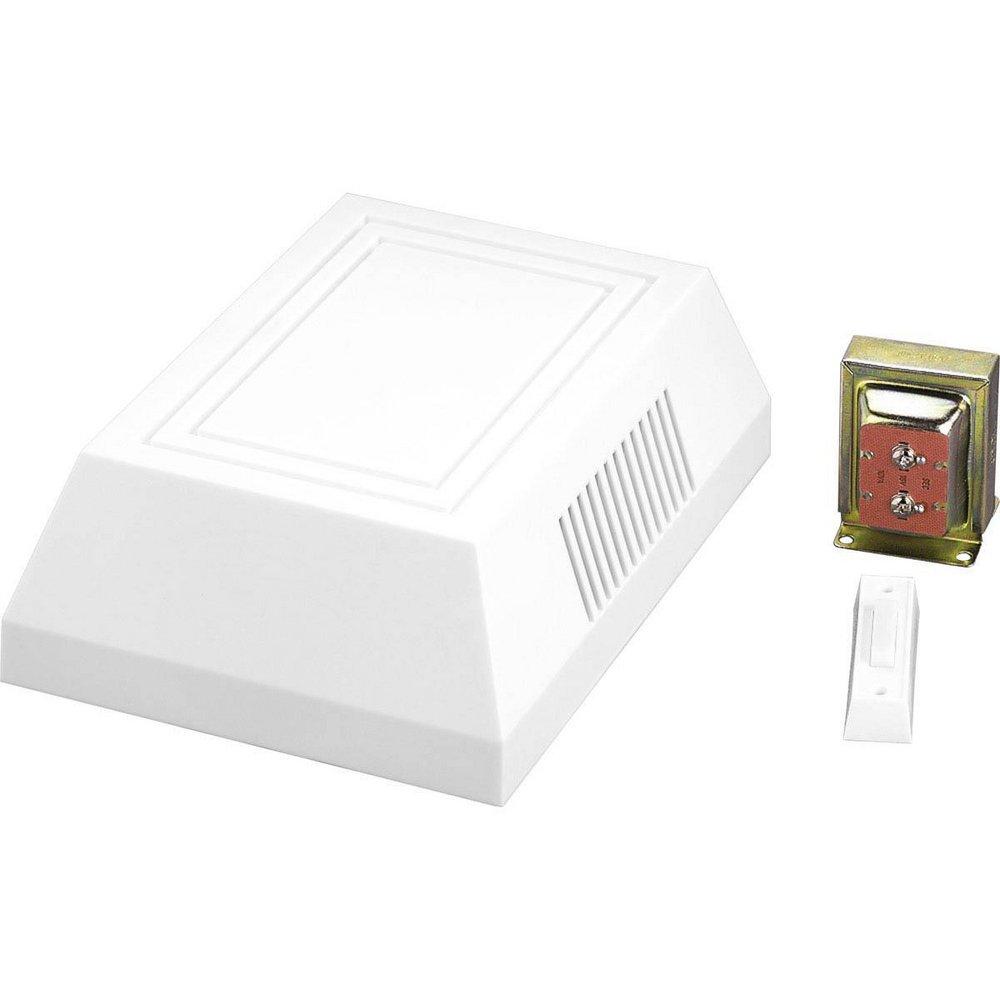 Progress Lighting White Door Chime Kit 