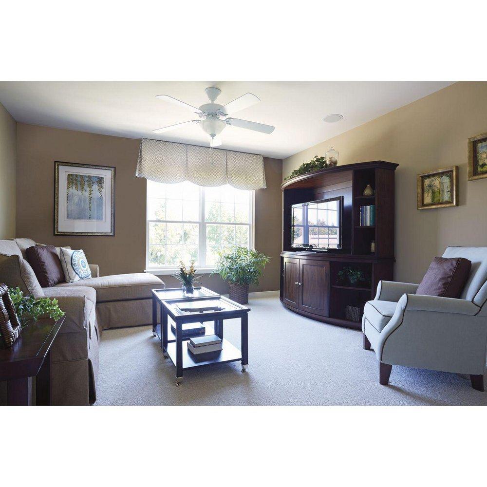 Progress Lighting White 52 in. 5-Blade Ceiling Fan 