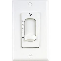 4-Speed Fan Wall Switch in White