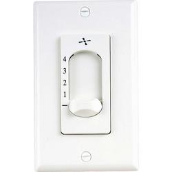 4-Speed Fan Wall Switch in White