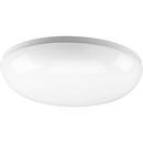 Progress Lighting White 3-5/8 in. 1-Light Close-To-Ceiling Mount Light Fixture 