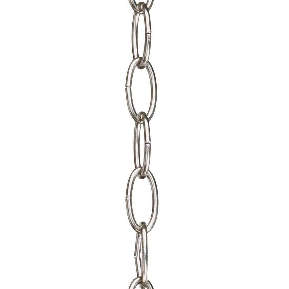 Progress Lighting Brushed Nickel 10 ft. 9 ga Lighting Chain 