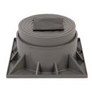 DiversiTech&reg; Black Support Riser 2000 lbs. Plastic 