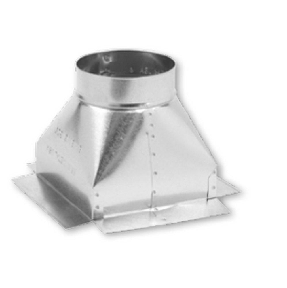 Gray Metal South 14 x 14 in. Duct Plenum 