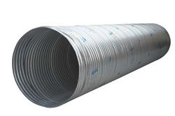 12 in. x 24 ft. 16 ga Metal Steel Corrugated Pipe