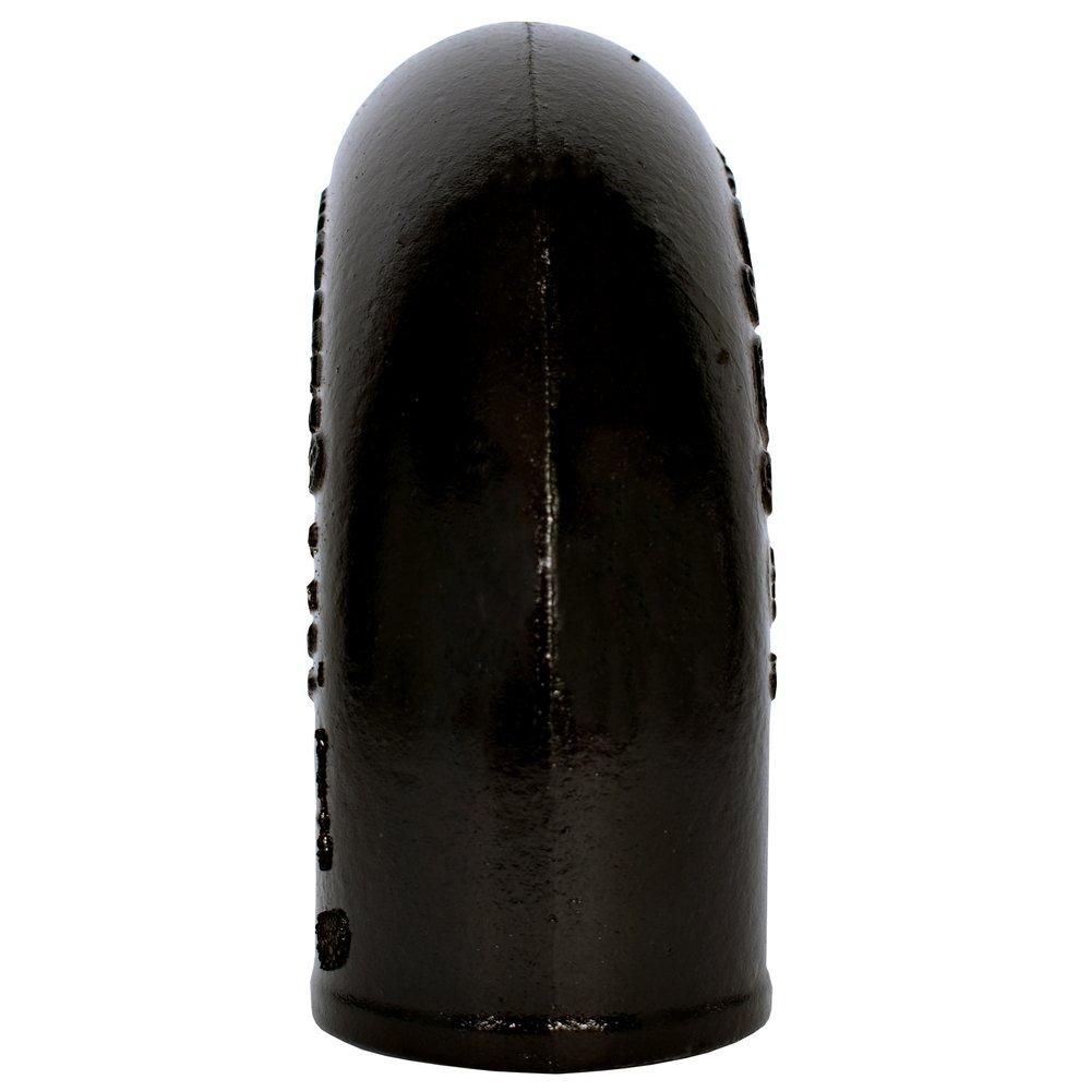 Black No Hub 90 Degree Cast Iron 1/4 Bend 