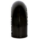 Black No Hub 90 Degree Cast Iron 1/4 Bend 