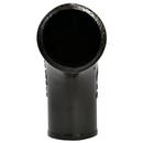 Black No Hub 90 Degree Cast Iron 1/4 Bend 