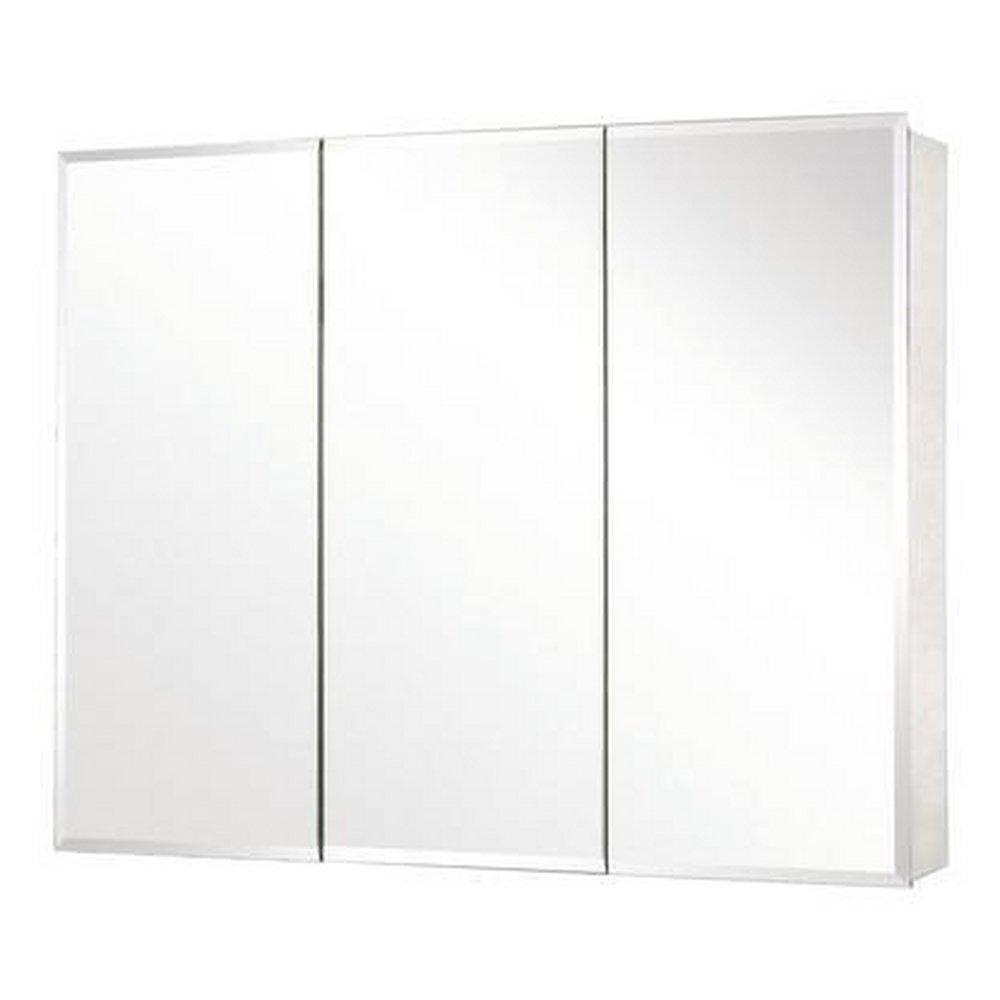 Basic White 28-3/16 in. Surface Mount Medicine Cabinet 