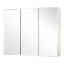 Basic White 28-3/16 in. Surface Mount Medicine Cabinet 