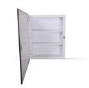 Jensen Basic White 20-1/8 in. Recessed Mount Medicine Cabinet 