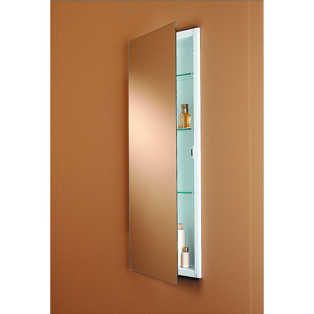 Jensen Basic White 36-1/8 in. Recessed Mount Medicine Cabinet 