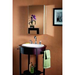 25-1/8 in. Recessed Mount Medicine Cabinet in Basic White