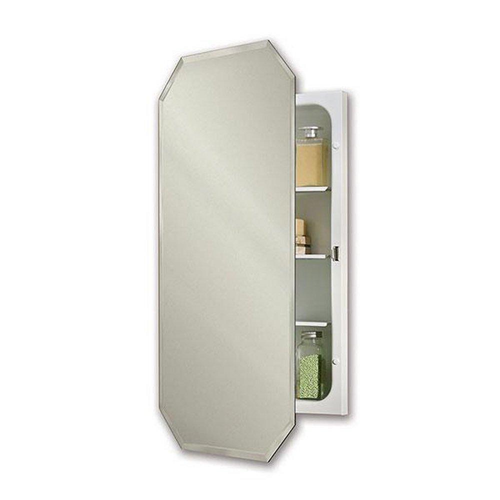 Jensen Basic White 32 in. Recessed Mount Medicine Cabinet 