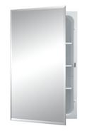 Jensen Basic White 26 in. Recessed Mount Medicine Cabinet 