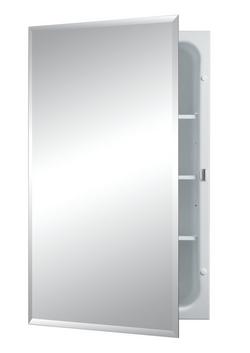 26 in. Recessed Mount Medicine Cabinet in Basic White
