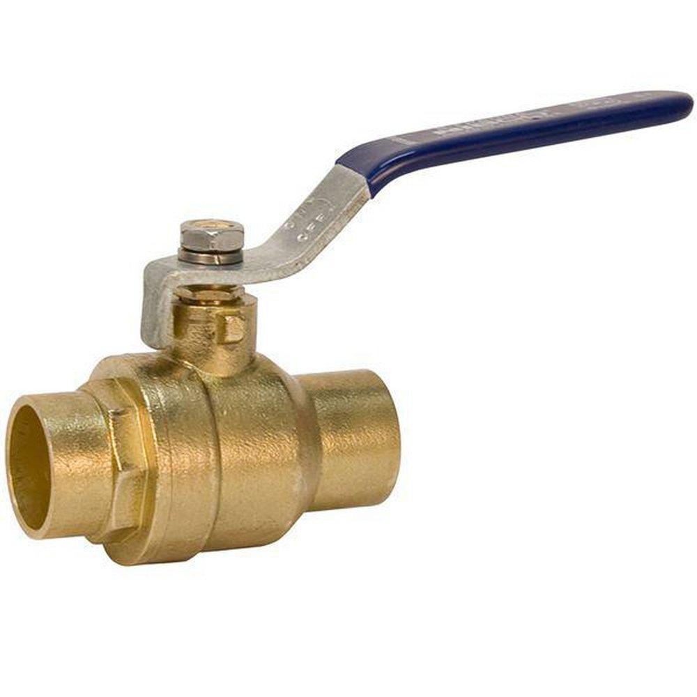 NIBCO Forged Brass Full Port Solder 600# Ball Valve 