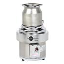 InSinkErator&reg; Chrome Plated/Stainless Steel Continuous Feed 3 Phase Commercial Garbage Disposal 