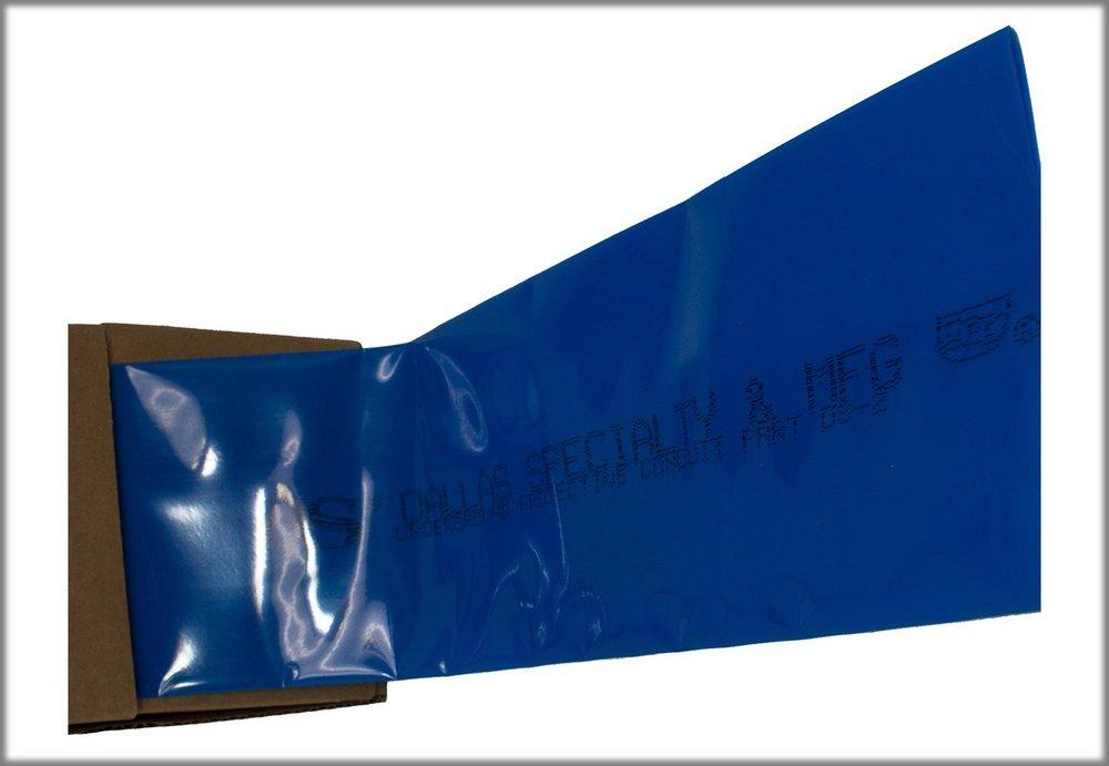 Dallas Specialty & Manufacturing Blue 200 ft. Polyethylene Pipe Sleeve 