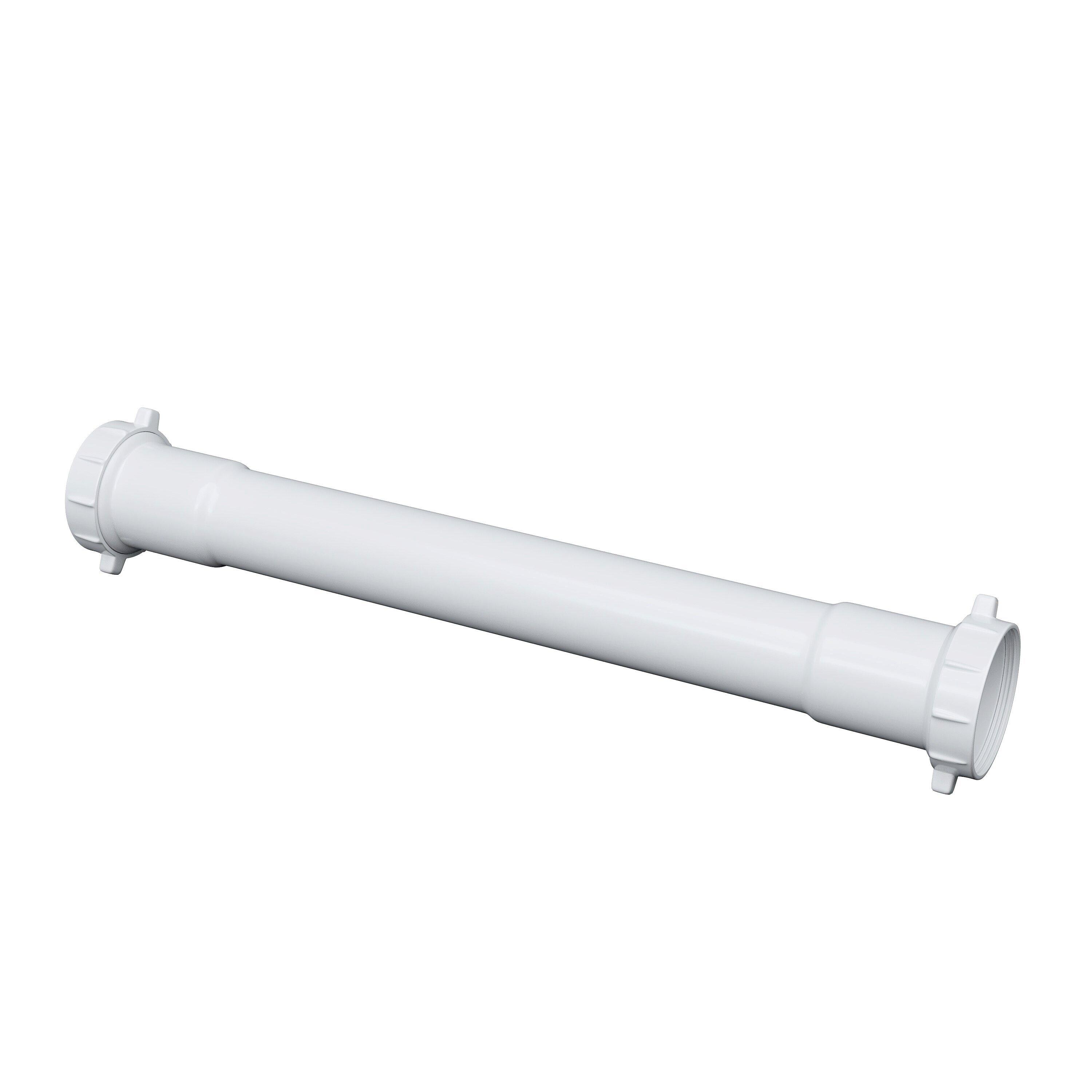 PROFLO&reg; White 16-1/2 in. Slip-Joint Extension Tube 