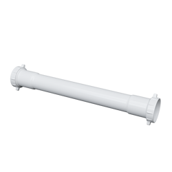 1-1/2 x 16 in. Plastic Double Slip Joint Extension Tube