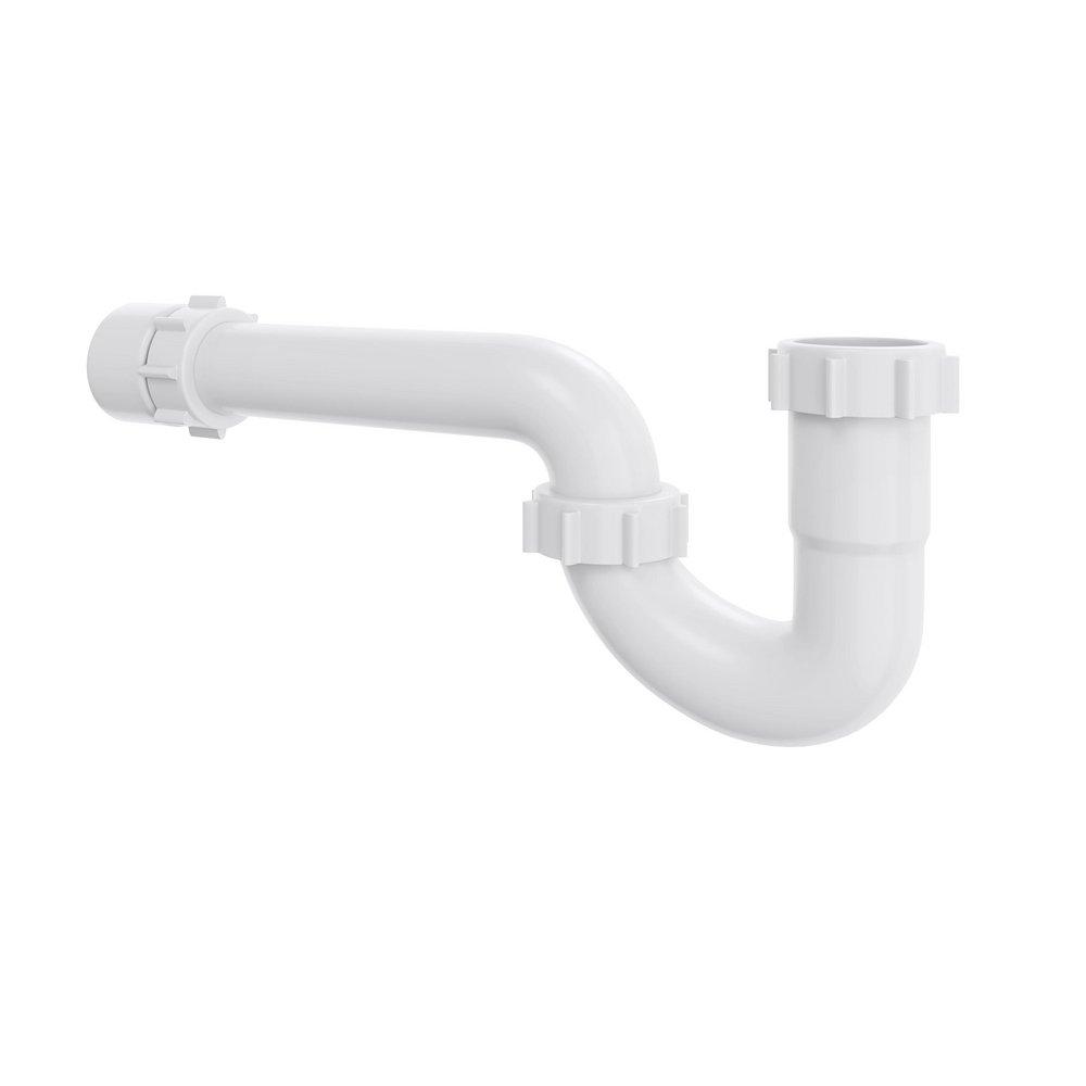 PROFLO&reg; White Plastic Slip Joint Tubular P-Trap 