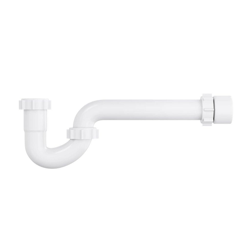 PROFLO® White 1-1/2 in. P-Trap in Black 