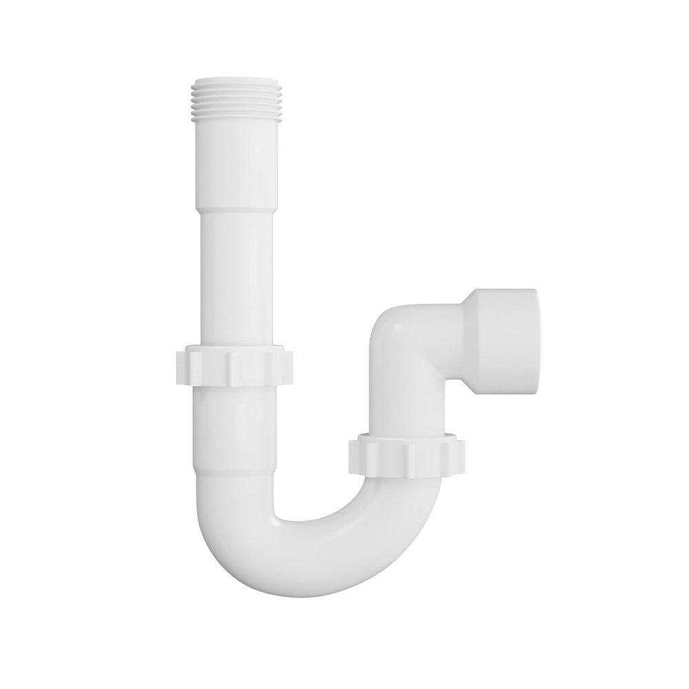 PROFLO&reg; White Plastic P-Trap 