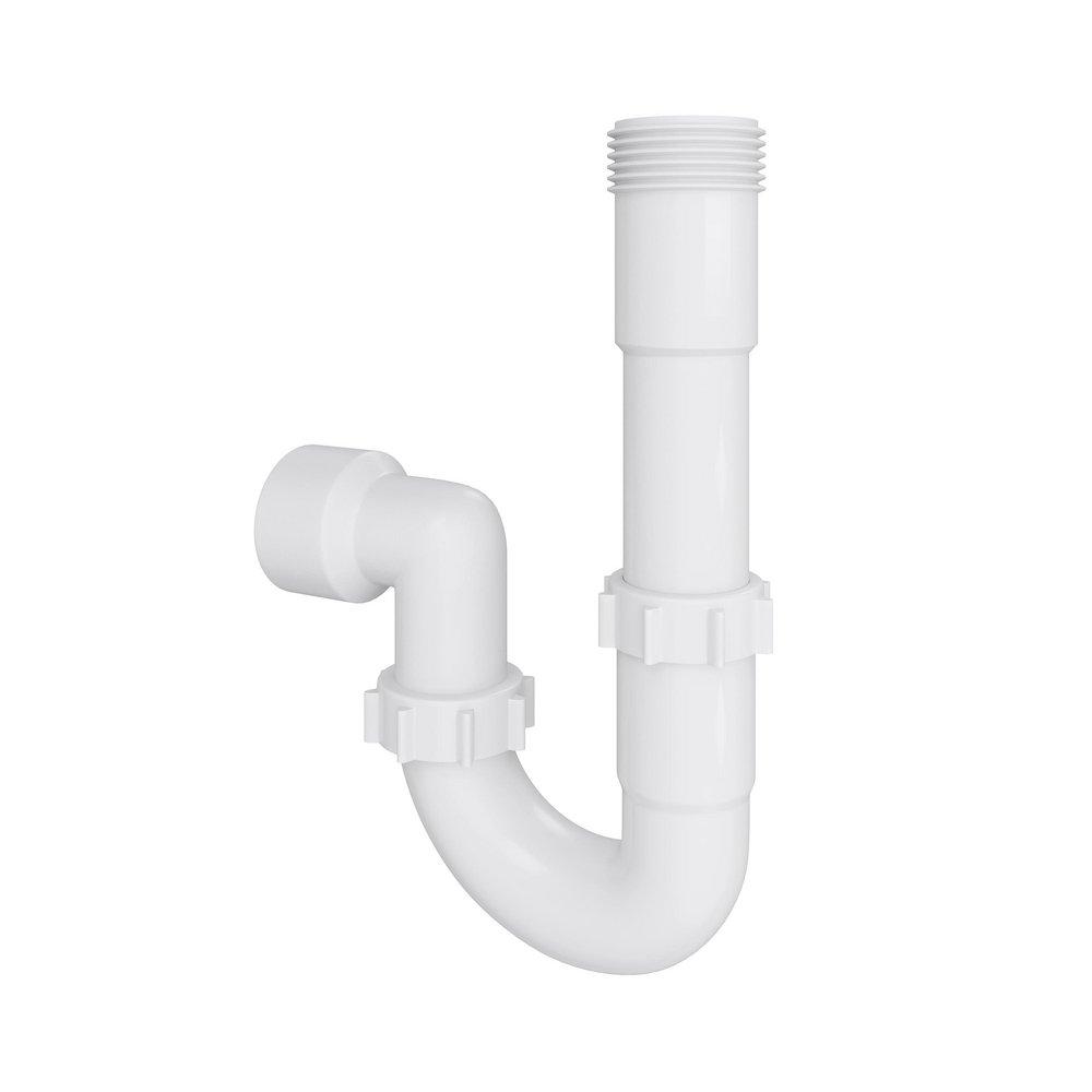 PROFLO&reg; White Plastic P-Trap 