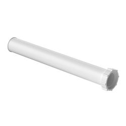 1-1/2 x 12 in. Plastic Flanged Tailpiece