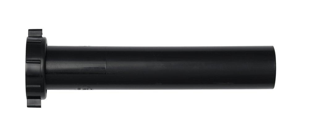 PROFLO&reg; Black Flanged Tailpiece in Black 