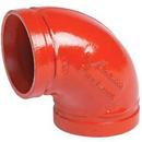 2 in. Grooved Galvanized Ductile Iron 90 Degree Sprinkler Elbow
