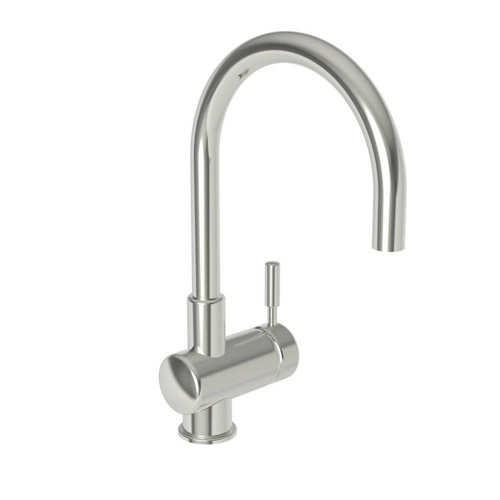 Newport Brass Polished Nickel - Natural Single Lever Handle Bar Faucet 