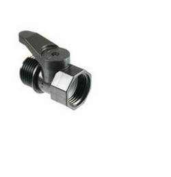 3/4 in. FHT x MHT Ball Valve in Black
