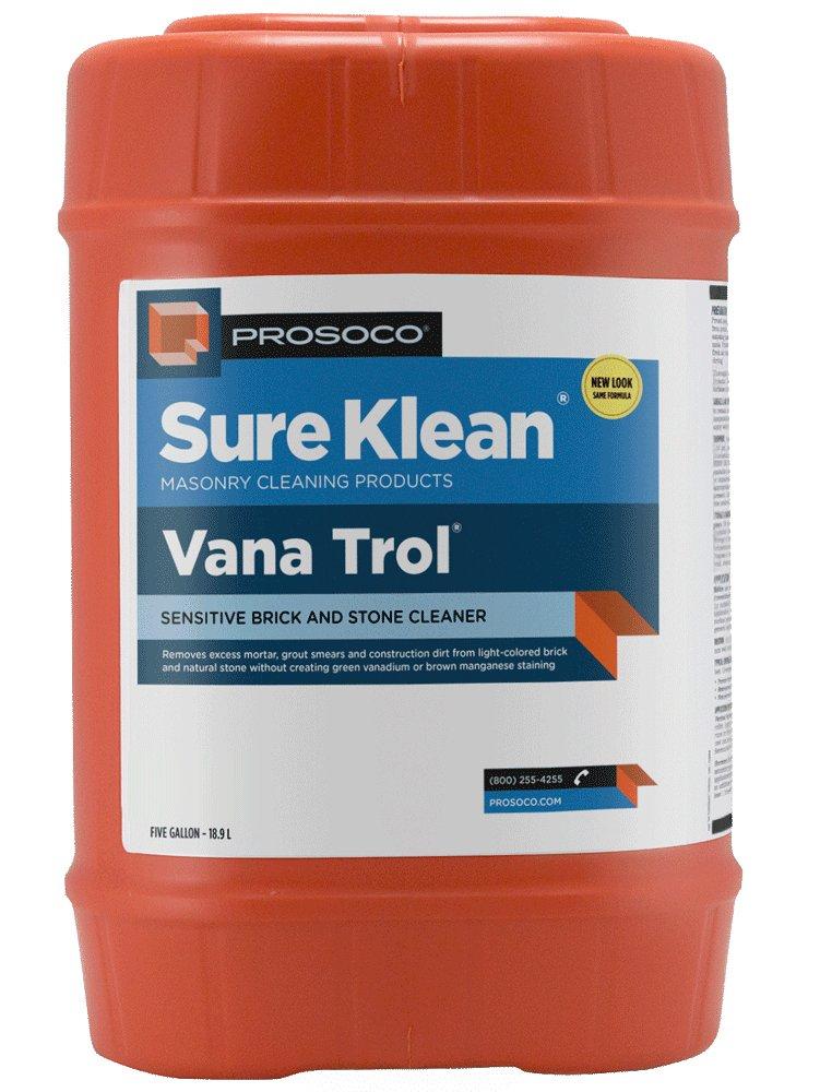 5 gal Super Concentrated Acidic Cleaner in Red, Prosoco