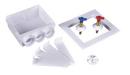 Oatey&reg; White 9-43/100 in x 9-61/100 in x 3-73/100 in Washing Machine Supply Box 