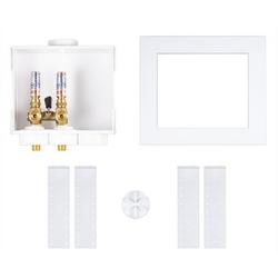 Single Lever Copper Washing Machine Outlet Boxes, Standard Pack